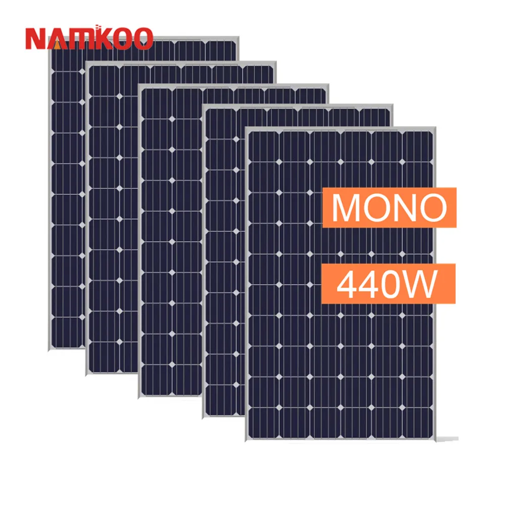 
Solar Module Tier 1 Half Solar Cell Solar Power Panel Mono Perc 440W 445W 450W 455W Solar Panel 