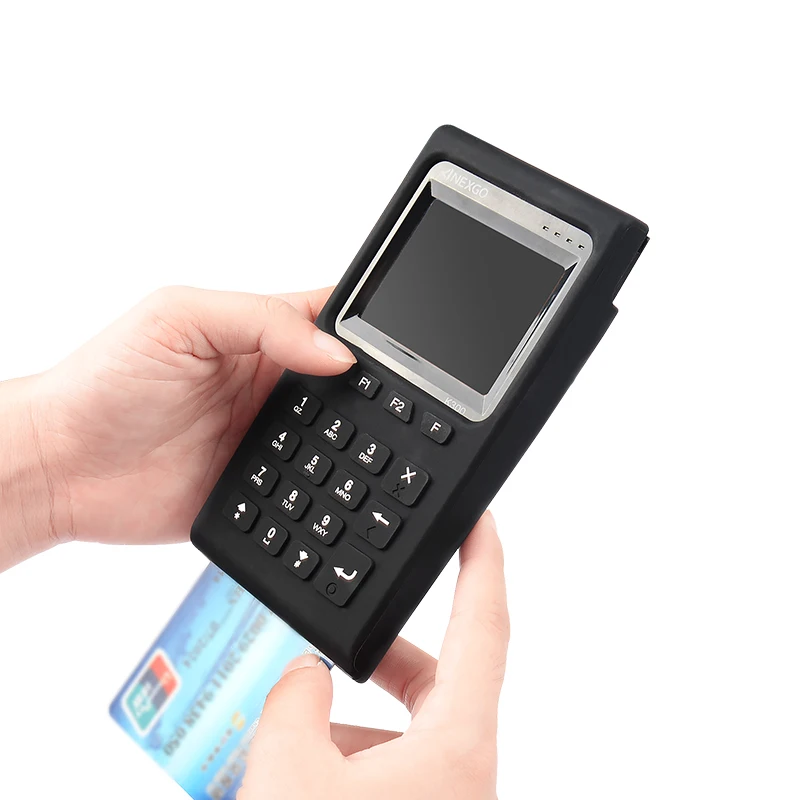 encapsulated plastik pos terminal case solution case systems  OEM POS display for Nexgo K300