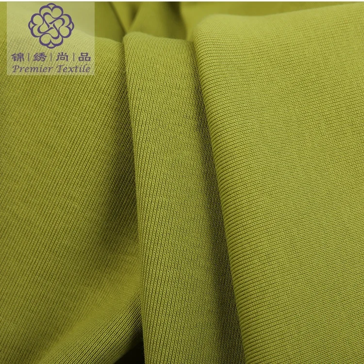 Guangzhou factory wholesale knit ribbing cuff fabric dresses cuff rib 100% cotton fabric for collar
