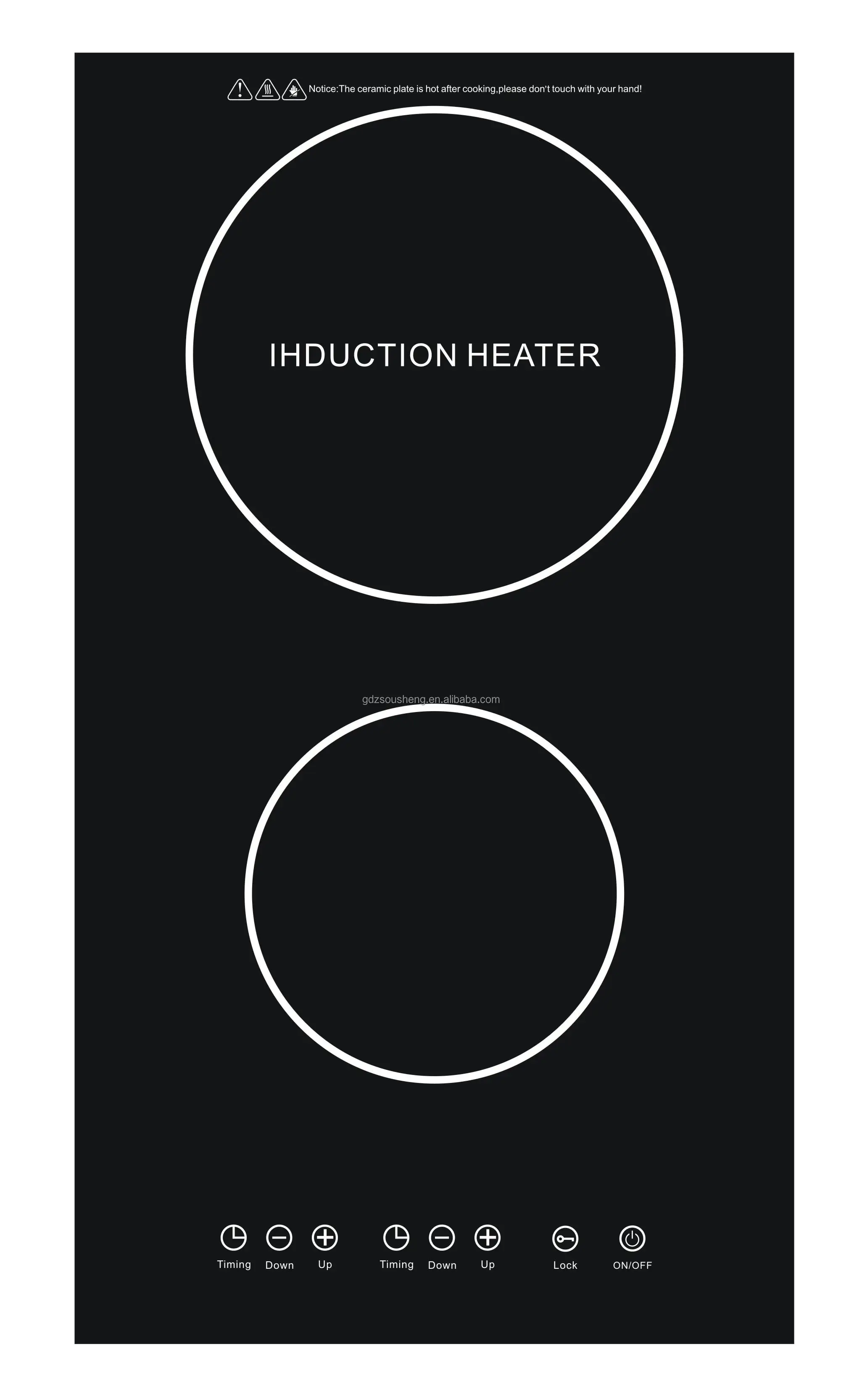 2024 Built-in Cooker /  Induction Stove /2 burner Infrared Cooker/hybrid Electric  Cooktop   Ceramic Hob