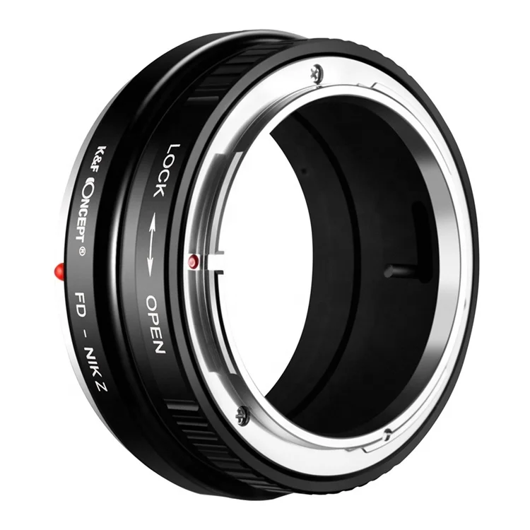 K&F Concept High Precision Lens Adapter for Canon FD Lenses to Nikon Z Mount Camera