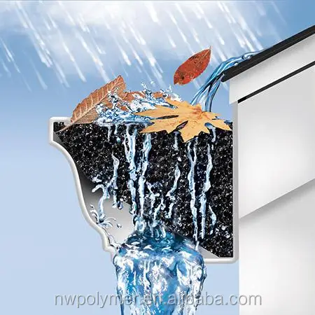
Gutter filter foam 