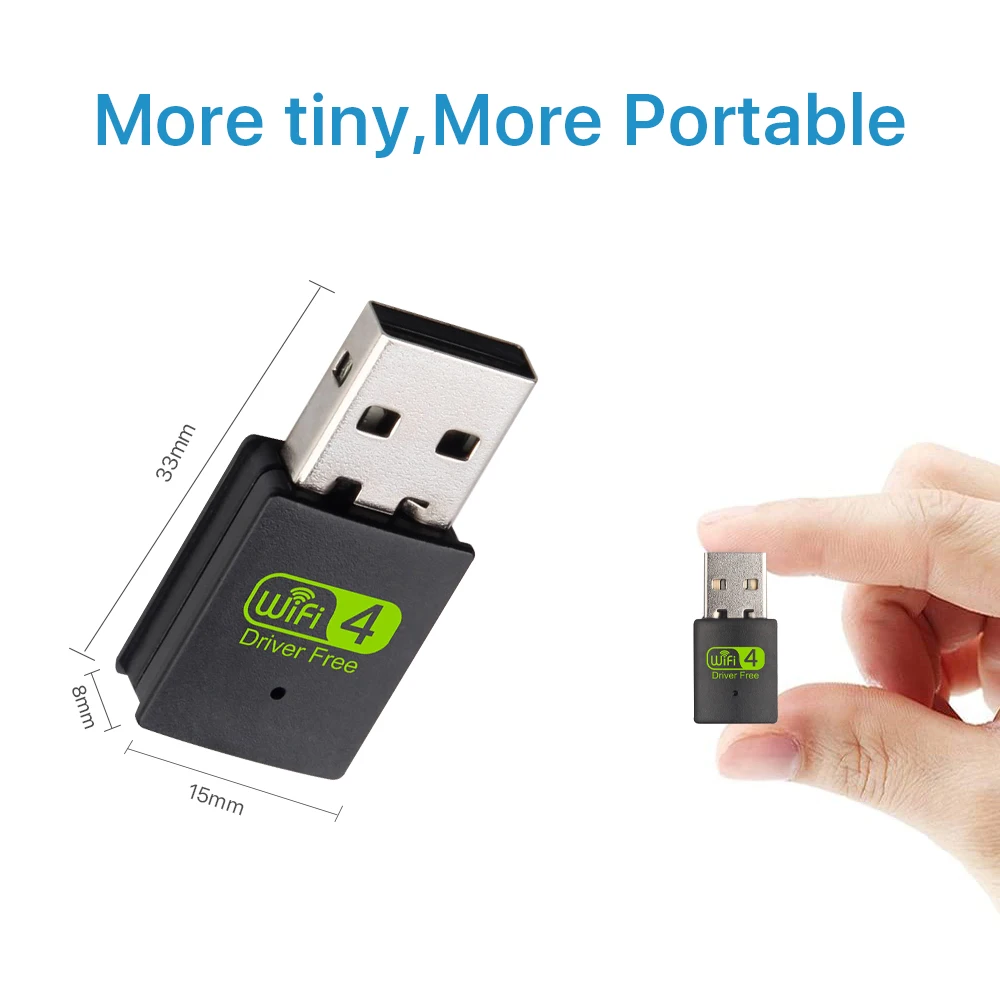  USB-адаптер ALLINGE MDZ2654 300 Мбит/с