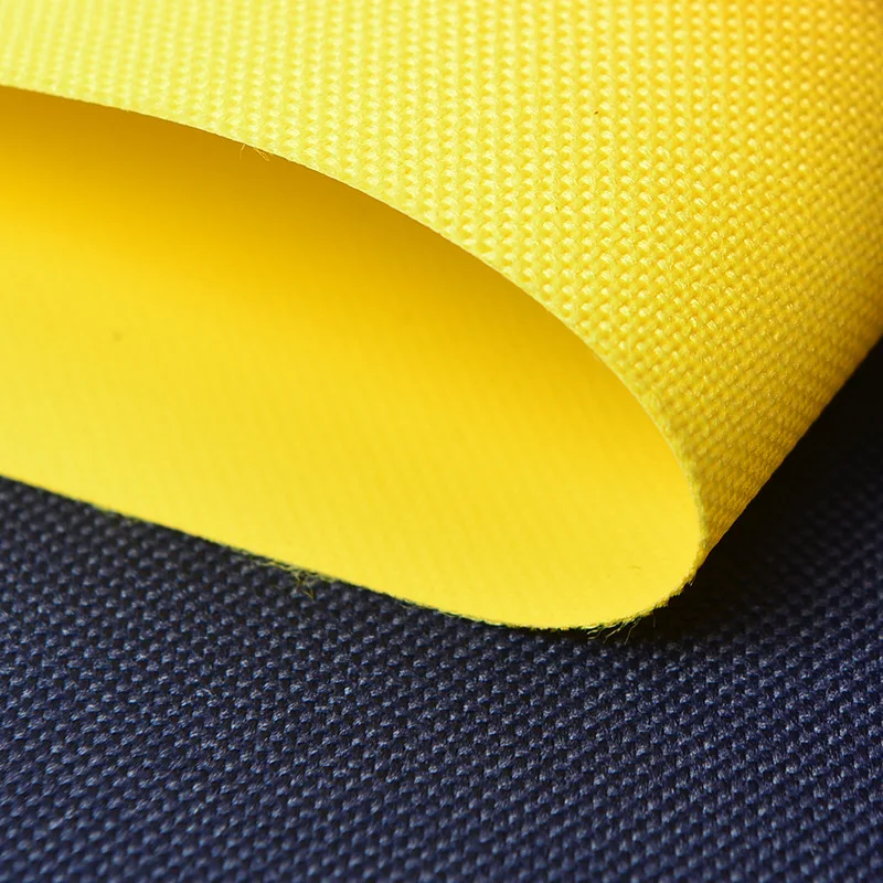 Wholesale 600D high elastic PVC Oxford fabric for student school bag backpack meal bag polyester fabric