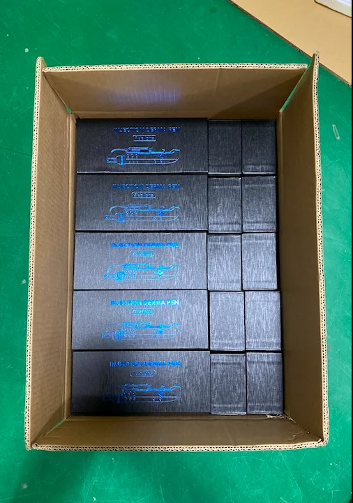 Free Private Label skin care hyaluronic acid electric derma pen 12 needle kit medical skin care dermapen microneedle system