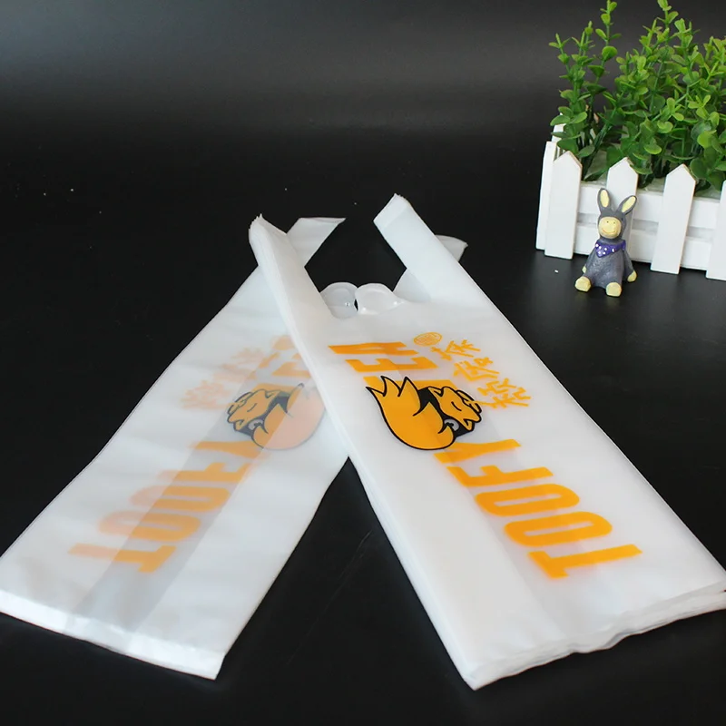 low moq customized design portable bio plastic signal and double cup take-out milk tea bag