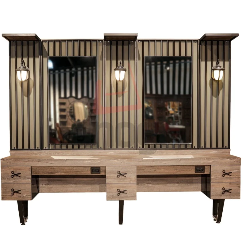 Salon Equipment Styling Station Styling Mirror Station