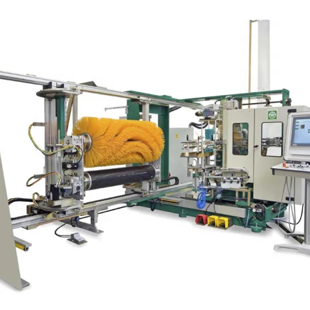 Automatic Brush  roller Flocking Machine Flocking Brush Machine to Flocking Brush roller