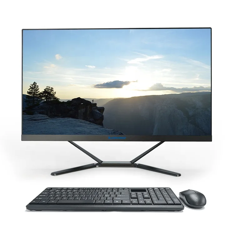 Новый продукт 23 8 дюйма компьютерные ноутбуки и настольные ПК деловая моноблочная система Barebone все в одном