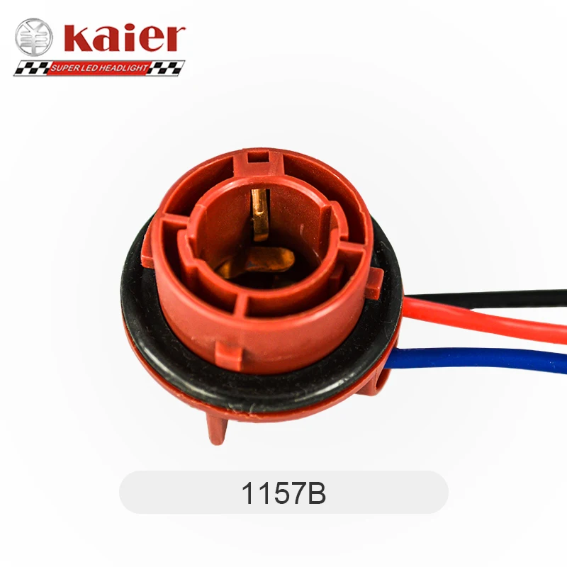 Kaier T10 T20 1156 1157 H1 H7 H8 H11 9005 h4 HB3 HB4 налобный фонарь разъем для автомобильной фары керамический держатель лампы