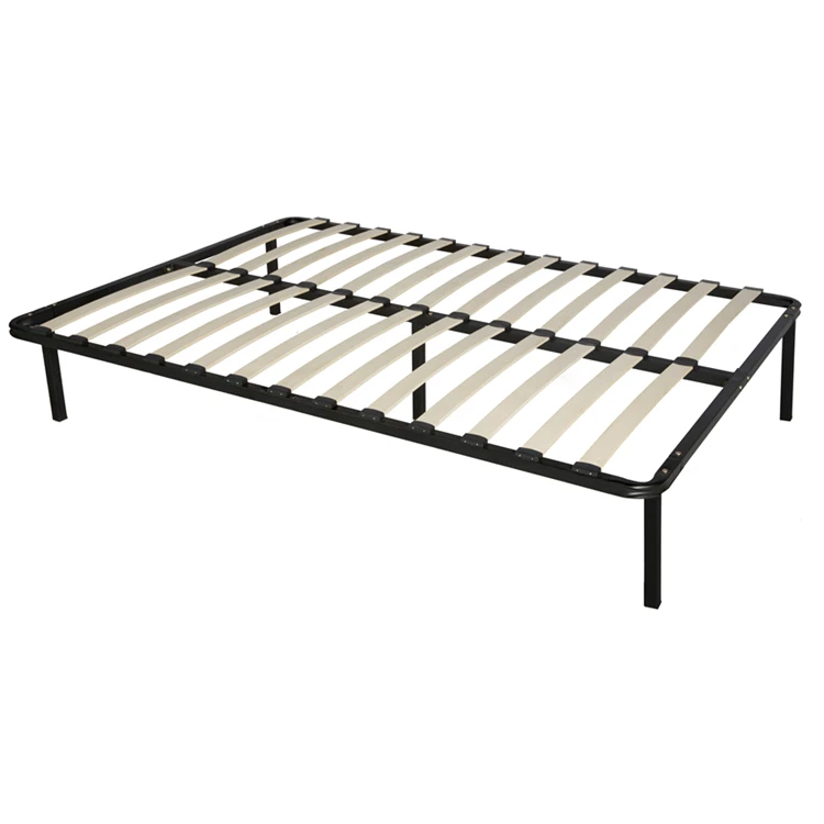 Twin size steel KD bed frame DJ-PK05 iron double bed design