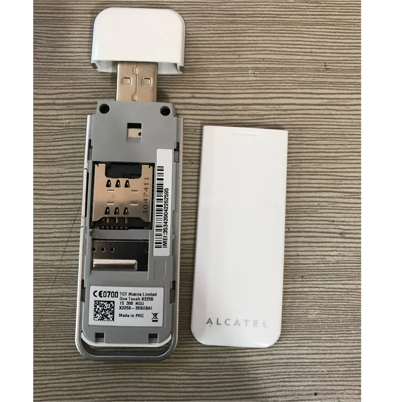  Разблокированный сотовый телефон ALCATEL X225s 3G USB модем HSDPA 7 2 Мбит/с мобильного широкополосного доступа