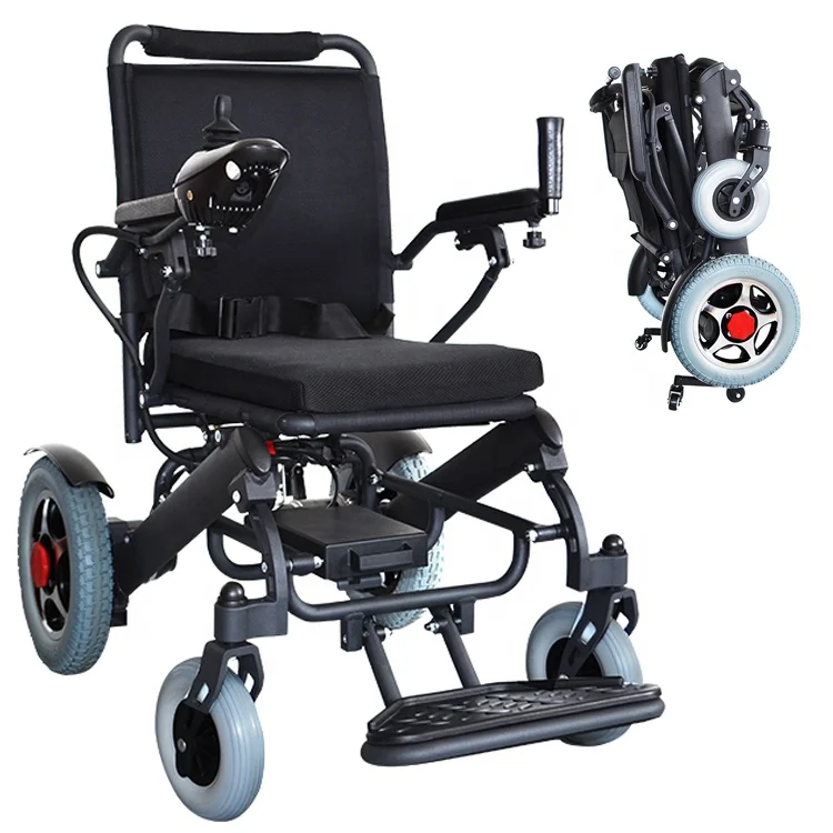 Best Lightweight Portable Power Assist Electronic Wheelchair For Outdoor Use