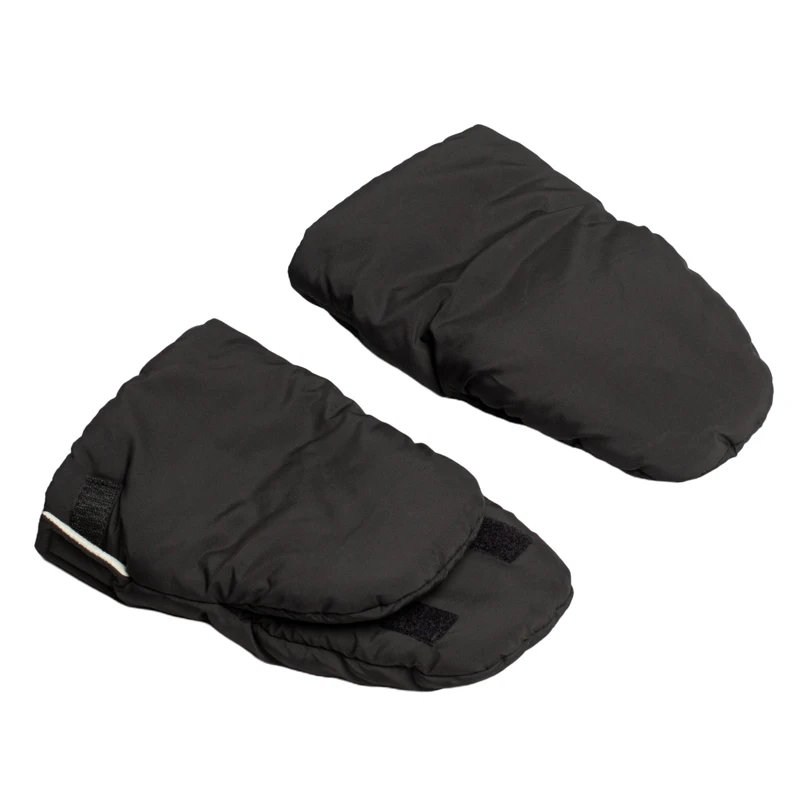 Thick Fleece Lining Baby Stroller Windproof Hand Muff Mommy Winter Gloves Baby Stroller Hand Muff