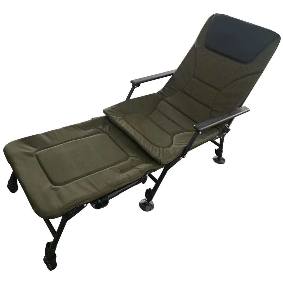 Wholesaler Durable Material 2 In 1 Function Design Folding Fishing Chairs Carp Fishing Chair F05-HJSB4150
