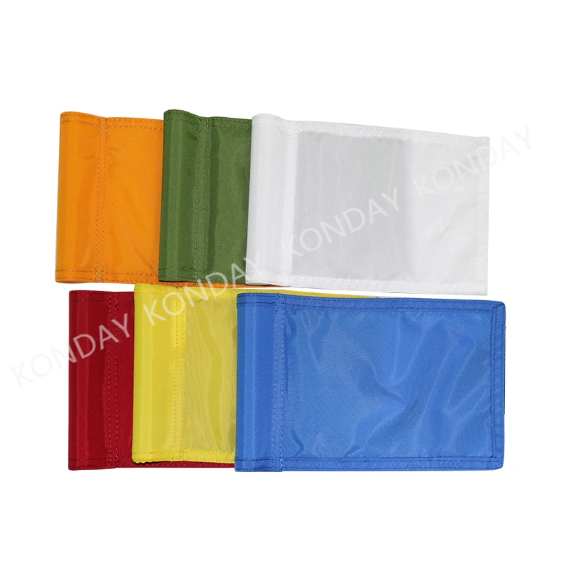 KONDAY Customs Standard Golf Pole Cups And Green Flags Minis Blanks Golf Tour Cups And  Flags  Stick  Golf Flag