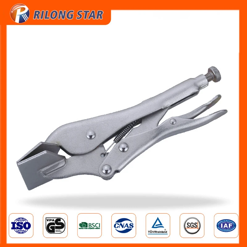 Locking Sheet Metal Tool Holding WELDING SHEET METAL FLAT CLAMP locking plier