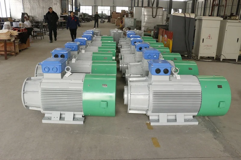 1000KW 500RPM Coreless Permanent Magnet AC Generator Design 50hz Wind Power Generator