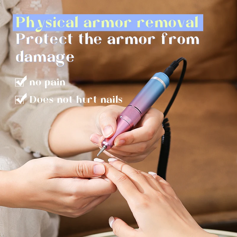SCI portable rechargeable professional electric cuticle clean carbide bit diamond nail drill