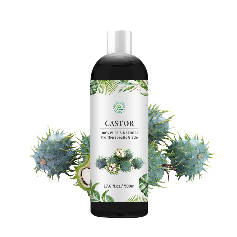 HL- Natural jamaican black seed oils supplier,500ML, Wholesale Organic Black Castor oil carrier oil for Hair growth | Bulk Price