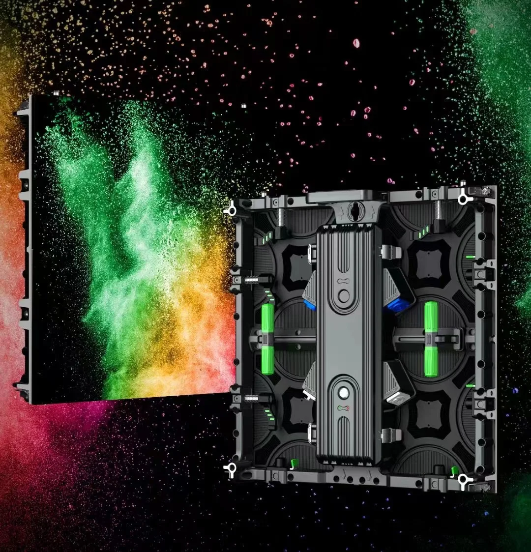 Turnkey P2.6 P3.91 P4.81 Outdoor LED Video Wall Display Panel Advertising Media Concerts Events Waterproof Rental Stage Screen
