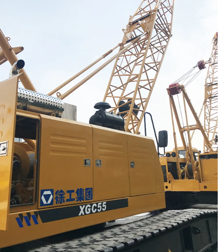 XCMG Official Manufacturer XGC55 50 ton mini crawler crane for sale
