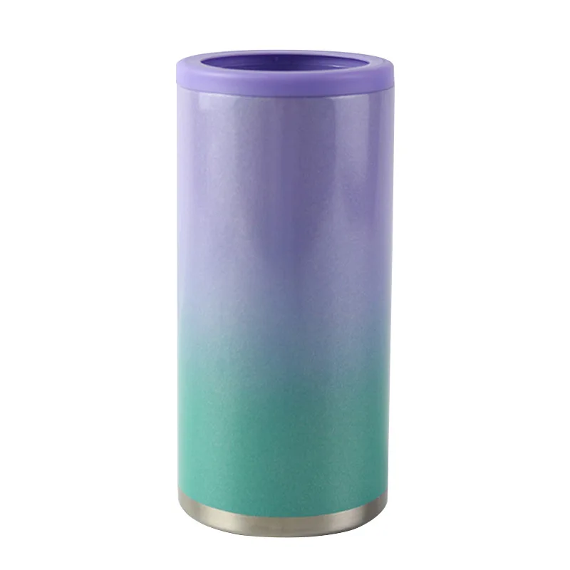 304 Stainless Steel 12oz Cooling Can Double Cooling Vacuum Beer Mug Cola can