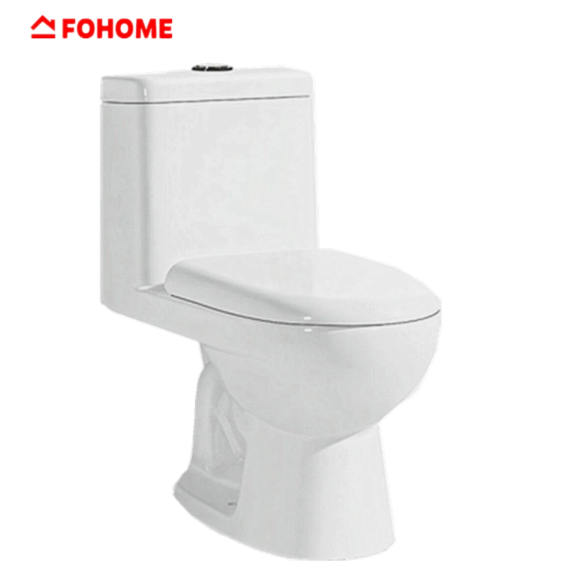 Quality craft rimless siphonic cyclone flush wc ceramic one-piece toilet bowl