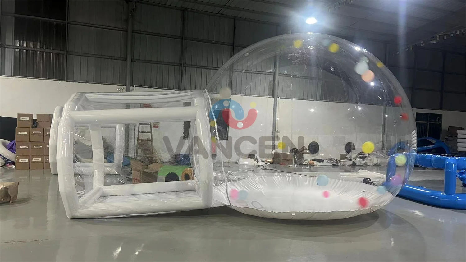 Kids Party Balloons Fun House Giant Clear Inflatable Crystal Igloo Dome Bubble Tent Transparent Inflatable Bubble Balloons House