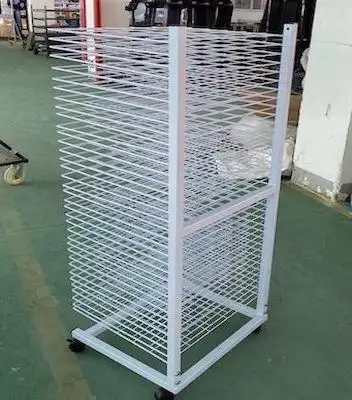 36 shelves high quality paper drying rack Art painting drying metal rack