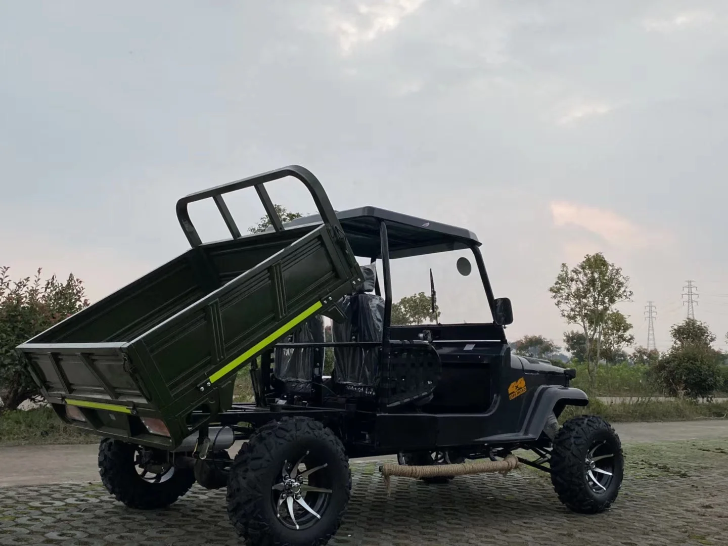 
Electric Motor 3KW Powerful 4x4 Farm electric UTV For Sale 