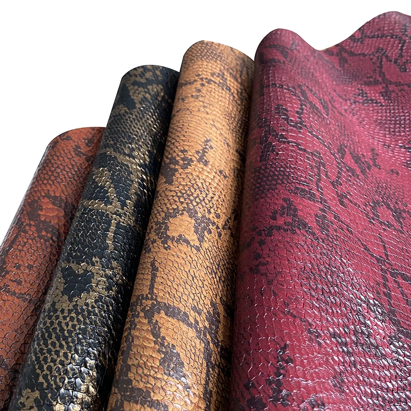 High color fastness backpack bag synthetic leather for women 1.0mm handbags pvc leather