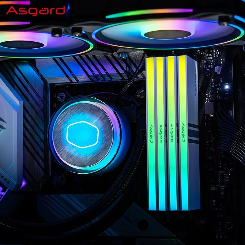 Оперативная память Asgard Valkyrie RGB 16 Гб (8GX2) ddr4 3200 МГц X.M.P для игрового настольного ПК DDR4