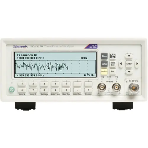 Tektronix FCA3120 20 GHz, 3-Ch Frequency Counter/Analyzer