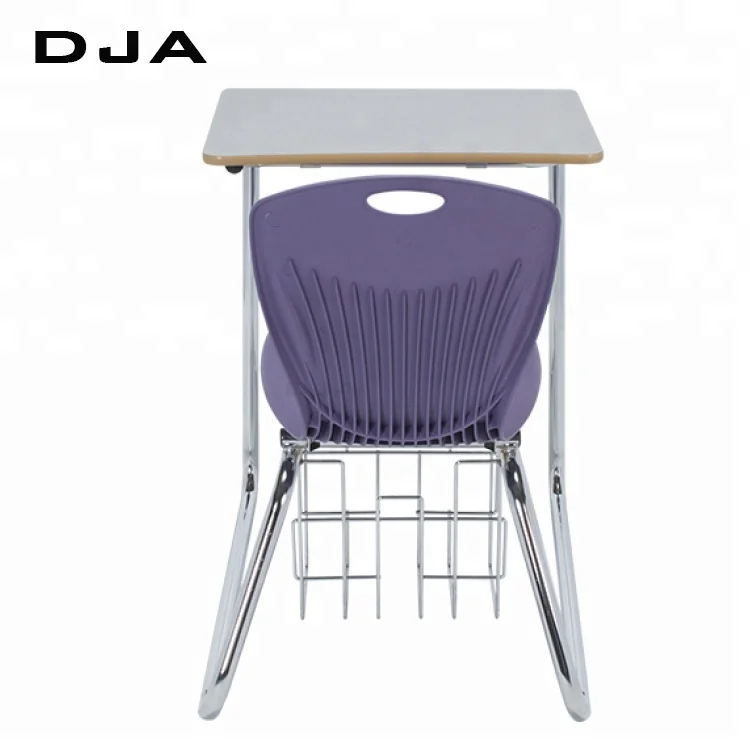 DJA Furniture Custom Hard Plastic School Classroom Ergonomic Meeting Combo Training Chair