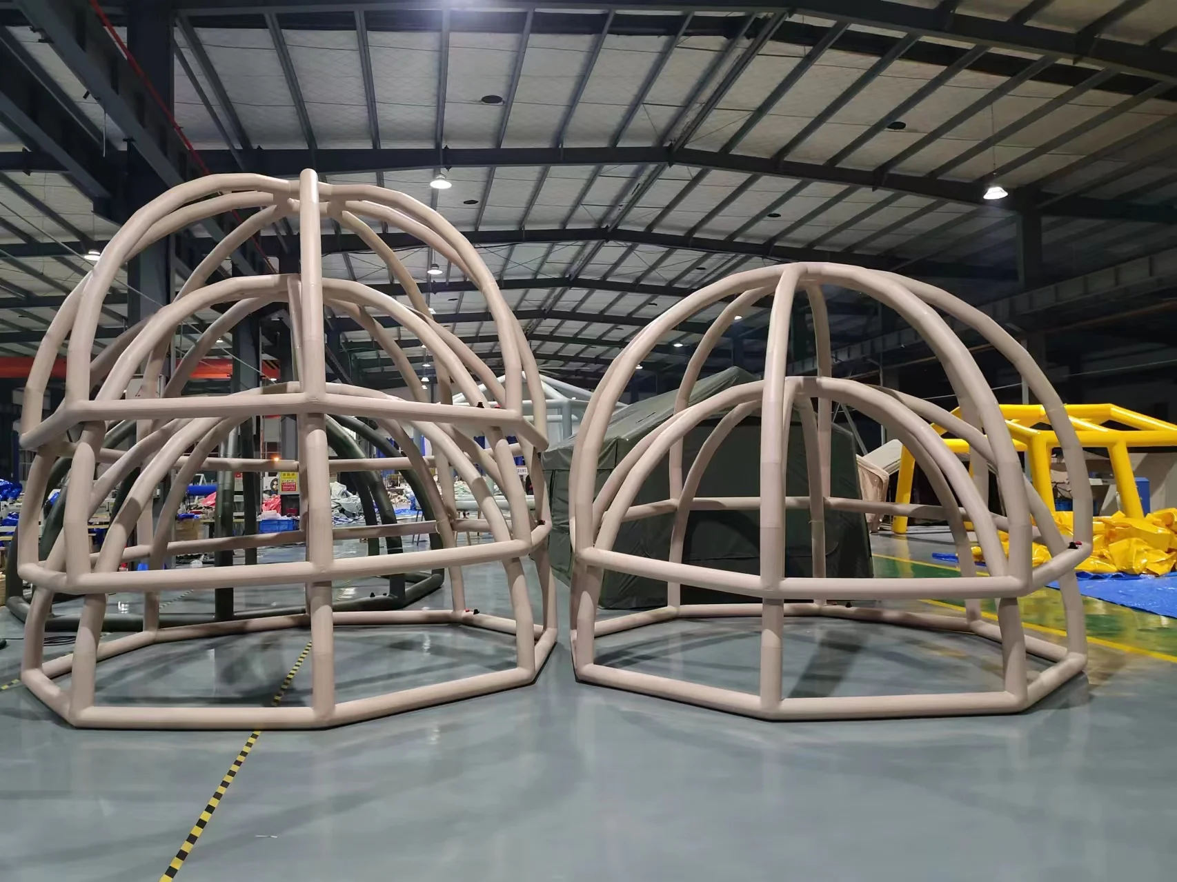 Inflatable Tent Frame Air Inflate Tube PVC Airtight Air Column Tube Frame Customize Infate Frame Factory Price