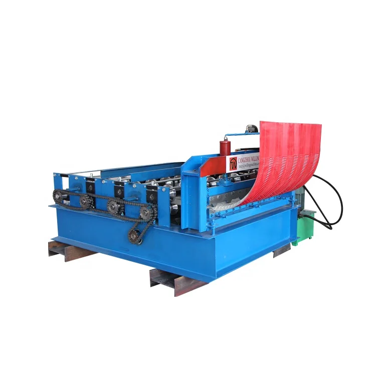 
Steel roof sheet curving tile making machine Made in China for Building equipment 
