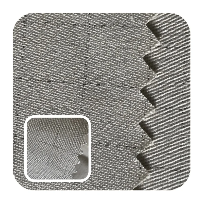 PA27/MOOSO C60/T38 STRIPE CVC 32S Poly Carbon stripe fabric esd antistatic fabric for uniform