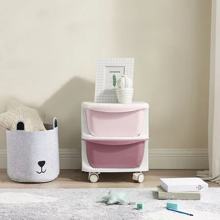 KUB 2020 Дети 2 слоя ящик для хранения косметики ящик для хранения дома для хранения детских игрушек одежда куб ящики для хранения багажа