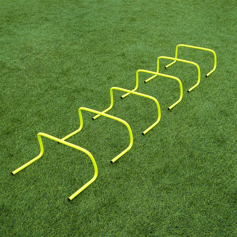 Football Soccer Basketball Equipment Speed Adjustable Speed And Agility Soccer Training  Agility Hurdles
