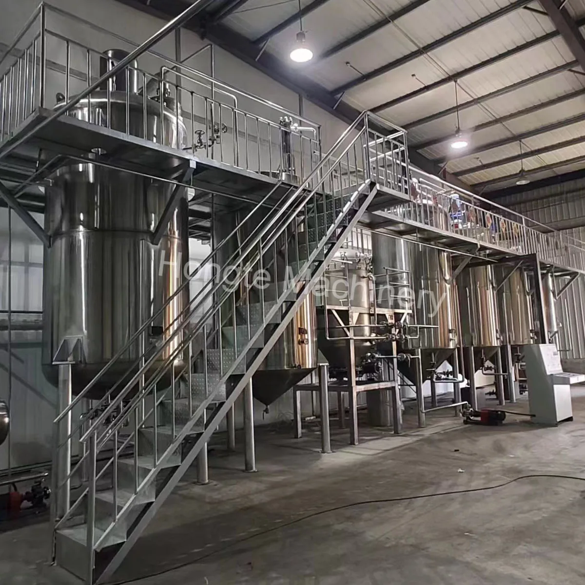 Sunflower Seeds Oil Refining Plant Refining Machine Peanut Oil Refinery Machine Oil Processing