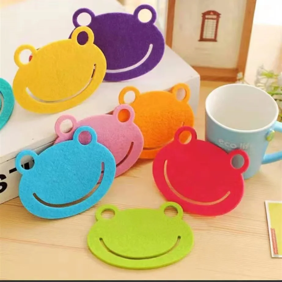 BONNO Customized  Amazon Best Selling PET Water Absorbing Drinks Ceramic Beverage Coaster Cup Mat