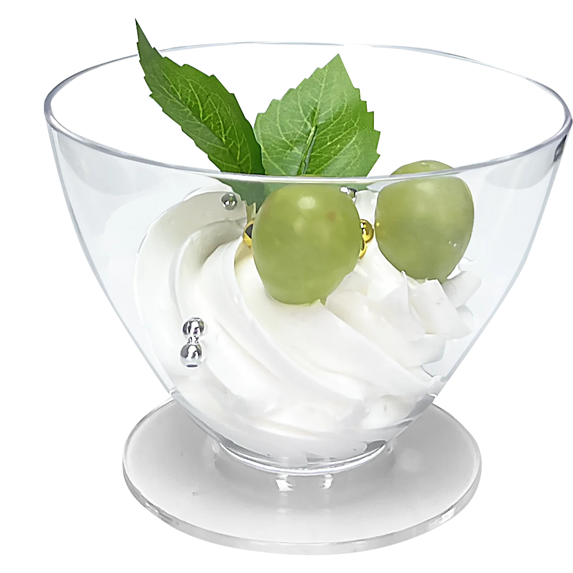 Hot sales clear Plastic Goblet Cups  disposable plastic dessert cup