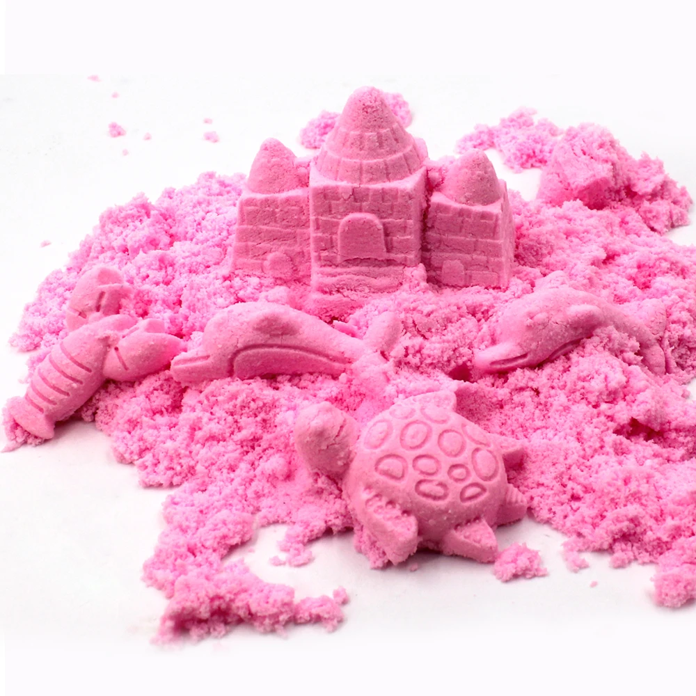 
SISLAND Super light clay product pretend play set sand toy maker color dough modelling clay 