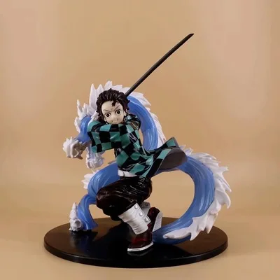 Best hot sell customized OME Anime Plastic Tsuyuri Kanao Hashibira Inosuke Kamado Tanjirou Figure Kamado Nezuko Demon slayer