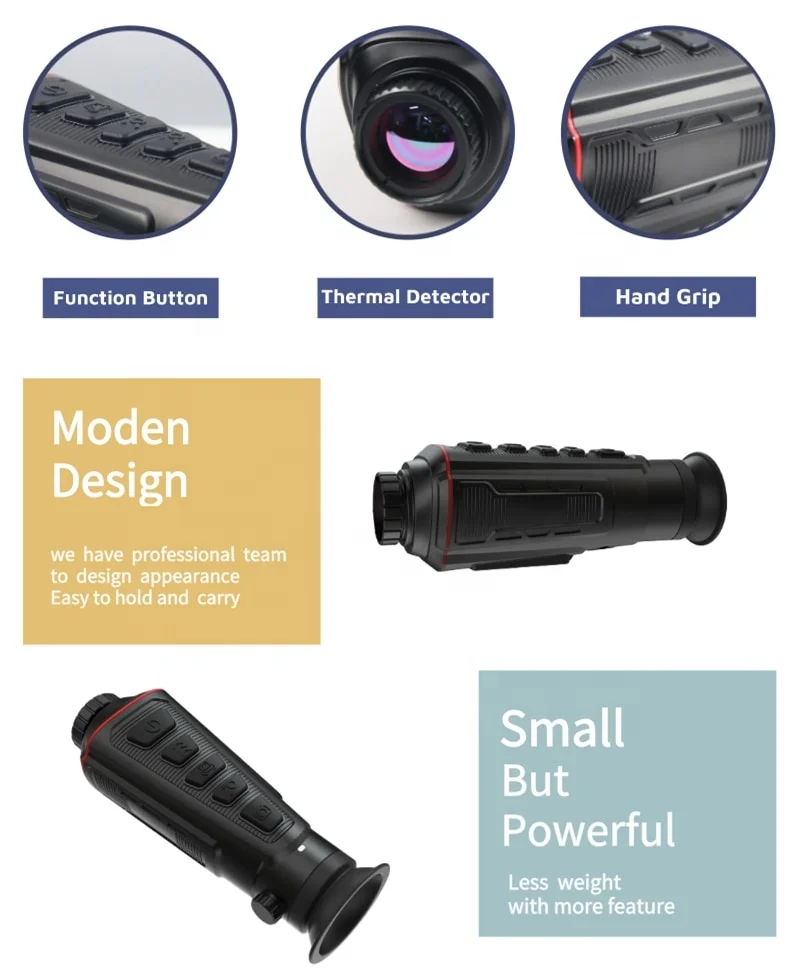 Outdoor Wireless A4 Night Vision Thermal Imaging Compact Infrared Thermal Imaging Sight For Hunting