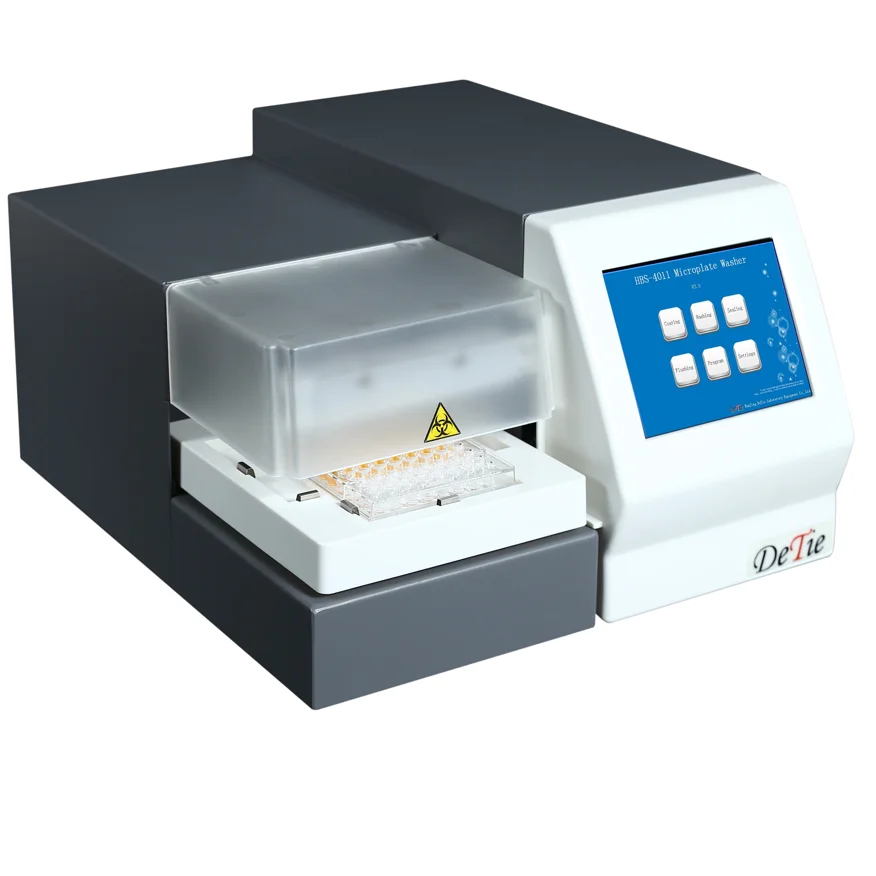 China manufacture best quality and price clinical laboratory elisa reader with Multifunction elisa  microplate washer HBS-4011