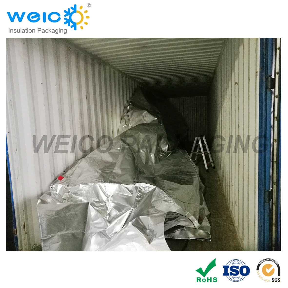 Wholesale Ocean Foil Bubble Shipping Insulation liner for container