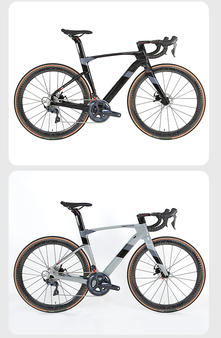 Twitter road bike light weight 7.5kg carbon fiber road bicycle