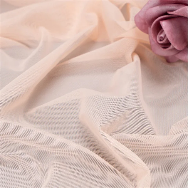 Starke Cool Feeling Quick Dry Hot Sale 4-Way Stretch Nylon Mesh Knitted Fabric for Women Swimwear Fabric